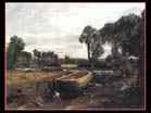 CONSTABLE John | Engish painter (b. 1776, East Bergholt, d. 1837, Hampstead) | Boat-building near Flatford Mill | 1815 | Oil on canvas, 50 x 61 cm | Victoria and Albert Museum, London