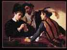 CARAVAGGIO | (b. 1571, Caravaggio, d. 1610, Porto Ercole) | The Cardsharps | c.1596 | Oil on canvas, 92 x 129 cm | Kimbell Art Museum, Fort Worth