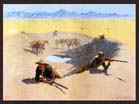 Frederic Remington (1861 - 1909) | Fight For The Water Hole